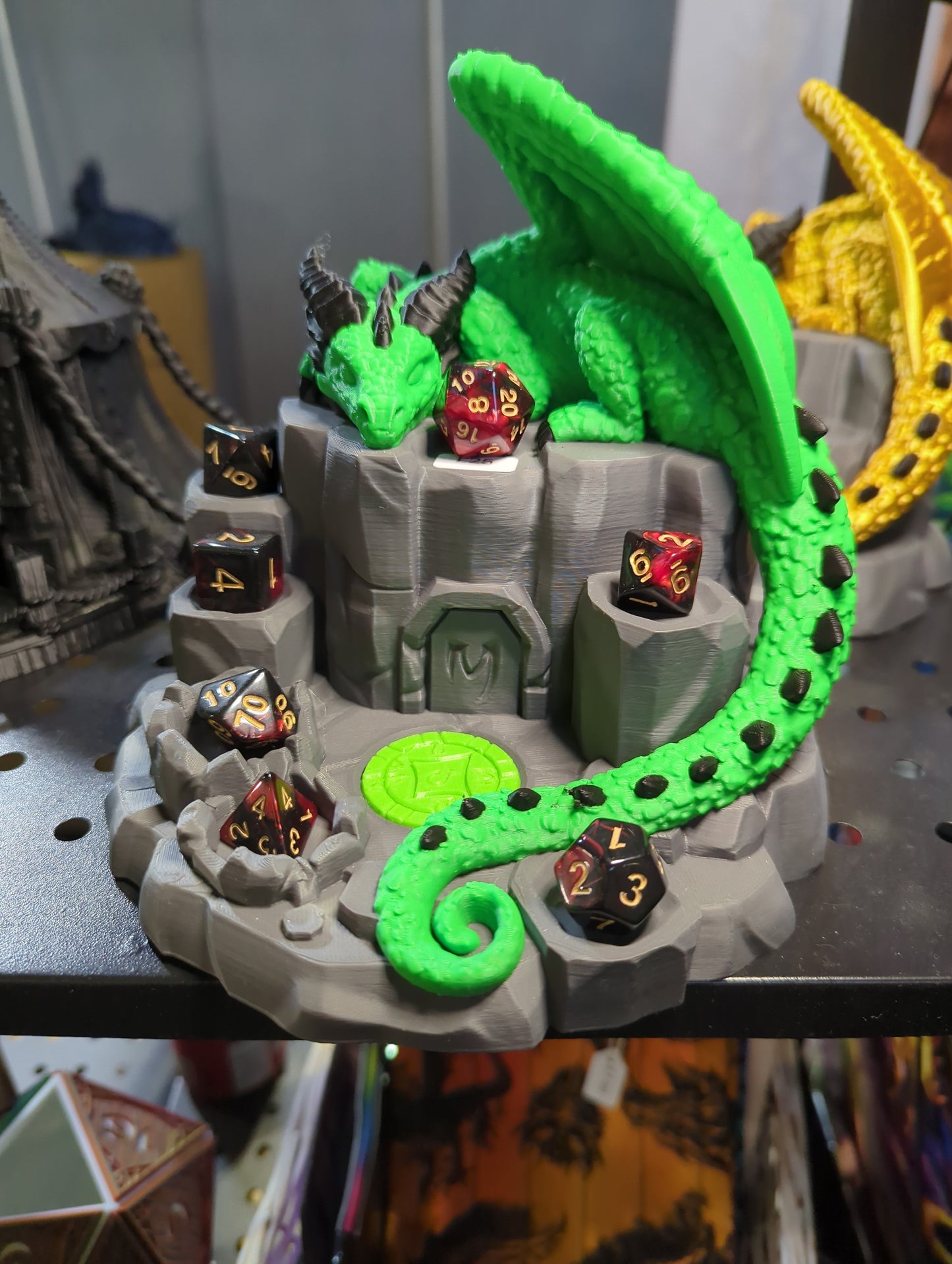 Sleeping dragon dice holder ukge