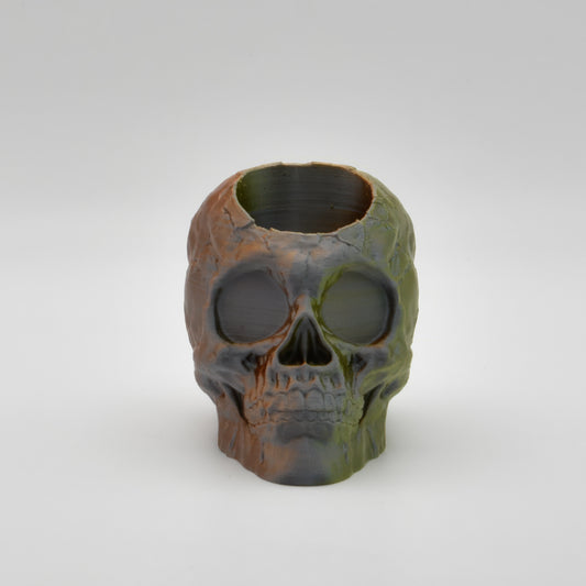 Skull Candle Holder