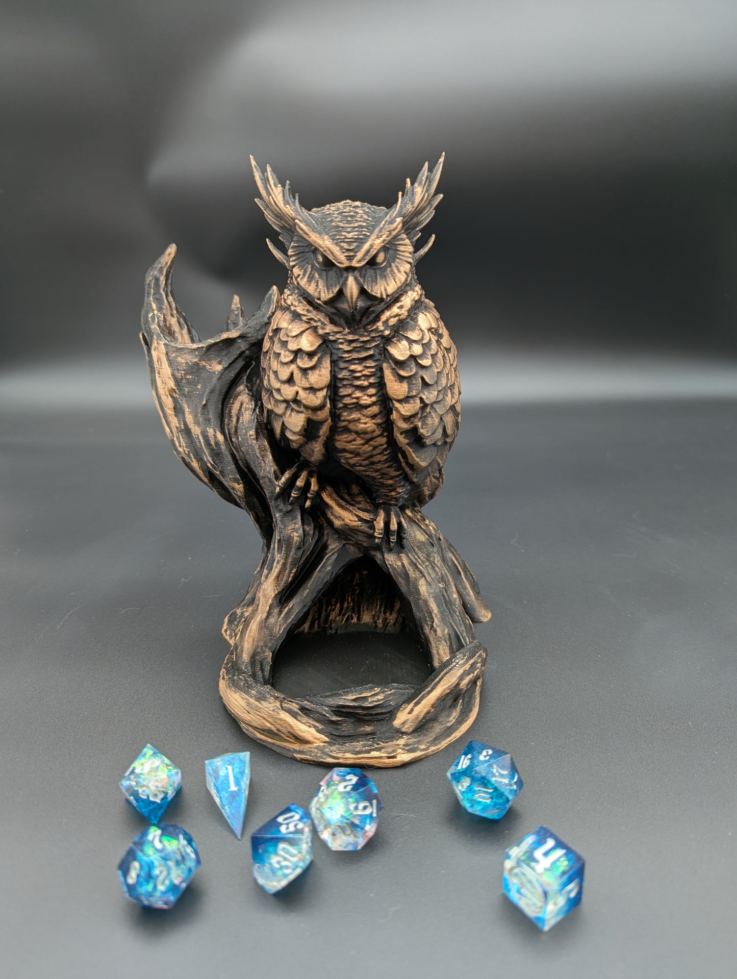 The Omen Owl Dice Tower