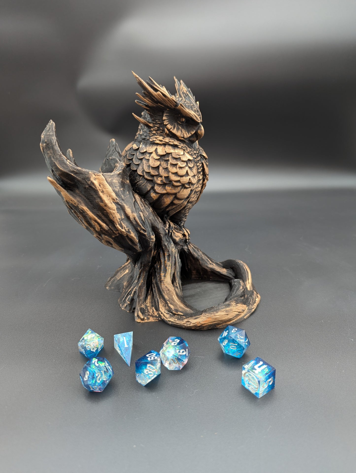 The Omen Owl Dice Tower