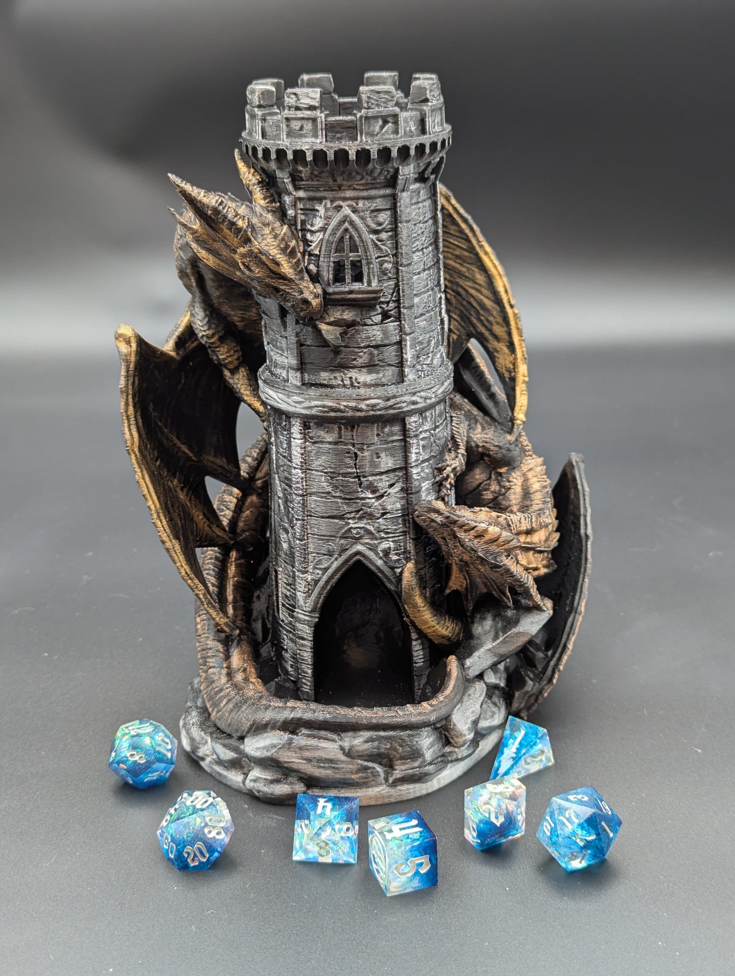 Twin Fate dragon keep dice tower