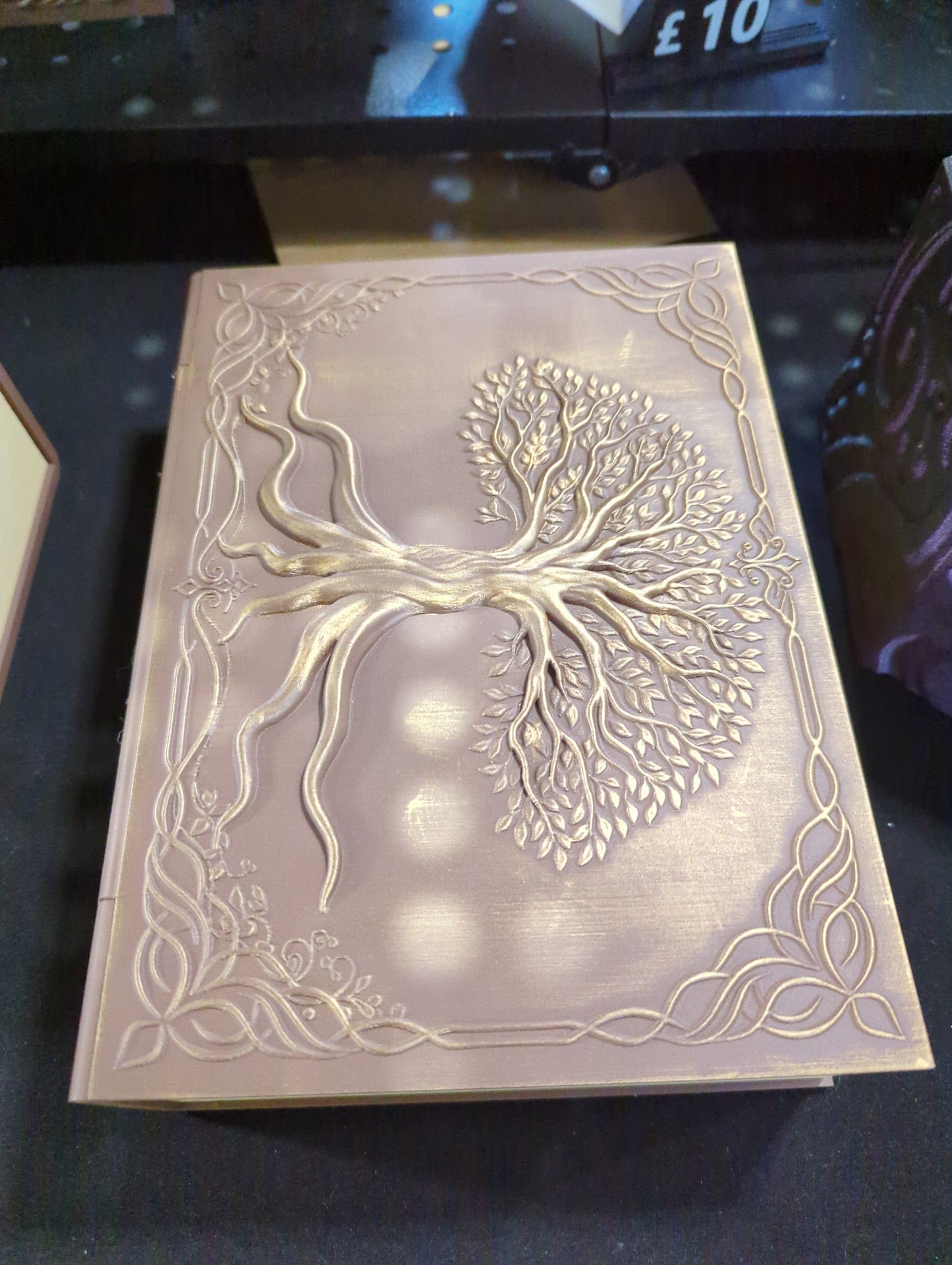 Tree dice tower book box